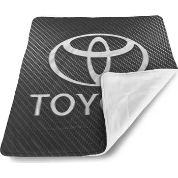 deka Sablio Dětská deka pro miminko Toyota Carbon - 80x100 cm