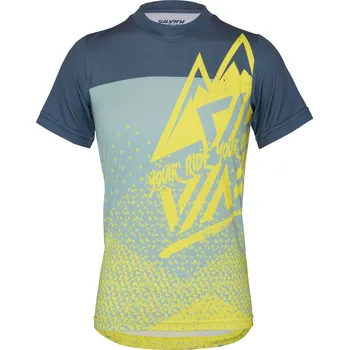 cyklistický dres Silvini Denni Neon/Blue 146-152