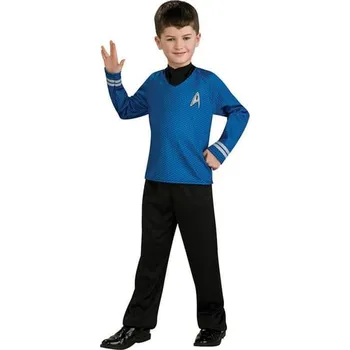 Karnevalový kostým Rubies USA - Dětský kostým Spock (Star Trek) modrý - 3-4 years
