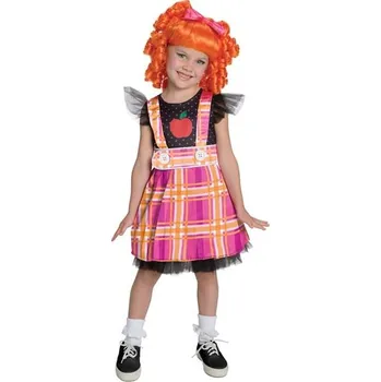 Karnevalový kostým Rubies USA - Dívčí kostým Bea Spells A Lot (Lalaloopsy) deluxe - 3-4 years