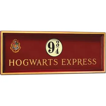 The Noble Collection - Cedule Nástupiště 9 3/4 Expres do Bradavic Harry Potter -