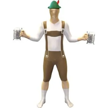 Karnevalový kostým Morphsuits - Přiléhavý oblek pro dospělé Lederhosen - M