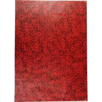 Karton Folia - Bringmann . Folia Bringmann Transparentní papír - růže