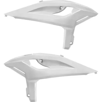 Chladič motoru POLISPORT kryty chladiče BETA RR 2T/4T RR X-PRO 25; RR RACE 25 barva bílá (POLISPORT kryty chladiče BETA RR 2T/4T RR X-PRO 25; RR RACE 25 barva bílá)