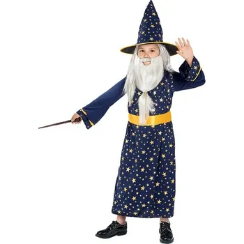 Karnevalový kostým Funiglobal - Kostým čaroděj Merlin pro chlapce - 7-9 years