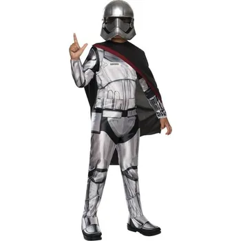 Karnevalový kostým Rubies USA - Dívčí kostým kapitán Phasma (Hvězdné války: Síla se - 3-4 years
