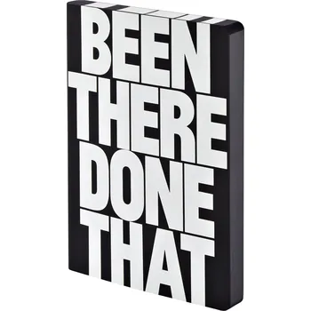 Diář Nuuna, Tečkovaný zápisník Graphic Been There Done That 120 g/m² L 256 stran - Formadore