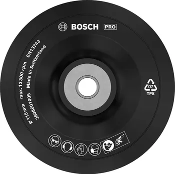 Brusný kotouč BOSCH Mäkký oporný tanier PRO Backing Pad, 115 mm, M14 2608601005 free_store_pickup