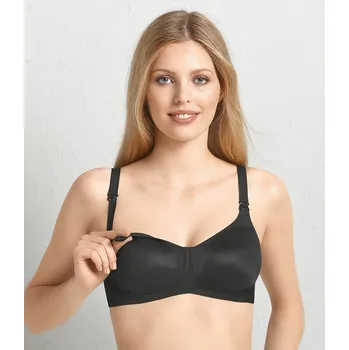 Těhotenská podprsenka Anita Kojící podprsenka bez kostic Basic černá Velikost: 75/B