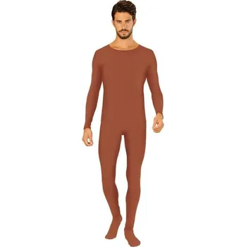 Volný čas Widmann - Pánský přiléhavý oblek hnědý - S/M