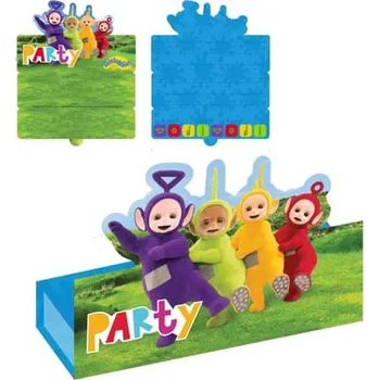 Pozvánka AMSCAN - Sada pozvánek Teletubbies -