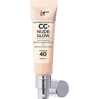 it-Cosmetics Pece-o-oblicej BB-CreamCC+ Nude Glow SPF 40 Light 32 ml (23 750,00 Kč / 1 l)