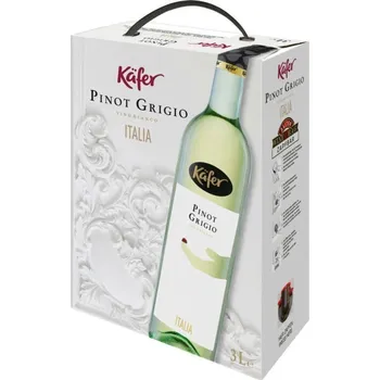Víno Käfer Pinot Grigio, Bag in Box, 3 l