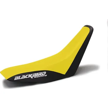Moto sedlo BLACKBIRD potah sedla SUZUKI DR 350 90-99 (16) TRADITIONAL barva černá žlutá (BLACKBIRD potah sedla SUZUKI DR 350 90-99 (16) TRADITIONAL barva černá žlutá)