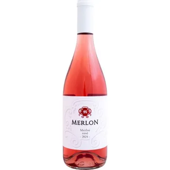 Víno Merlot 2024, moravské zemské víno, MERLON, polosuché