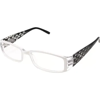 Dioptrické brýle M2224/ +3,50 black-white flex
