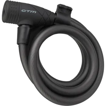 Zámek na kolo CTM zámek spirálový Cable 12x1500mm