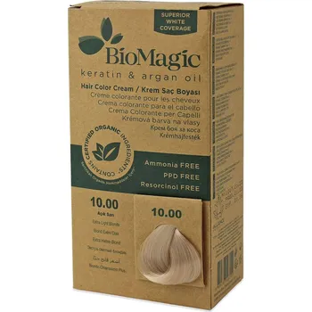 Barva na vlasy Barva na vlasy exstra světlá blond (10.00) 250 g - BIOMAGIC