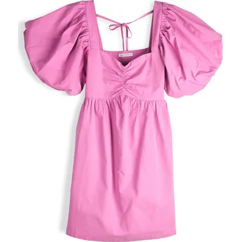 Dámské šaty GATE Bavlněné šaty s balónovými rukávy 36 225-1259/641