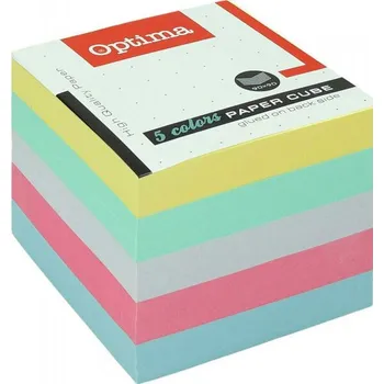 Eurocom Kostka lepená 5 barev 9 x 9 x 9 cm