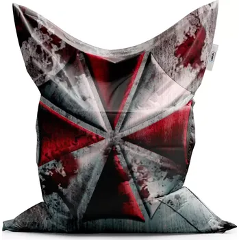 Sedací pytel Sablio Sedací vak Classic Resident Evil Umbrella Corporation Steel - 150x100 cm