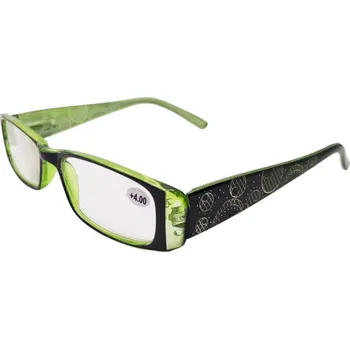 Brýle na čtení Dioptrické brýle M2225/ +3,50 green flex