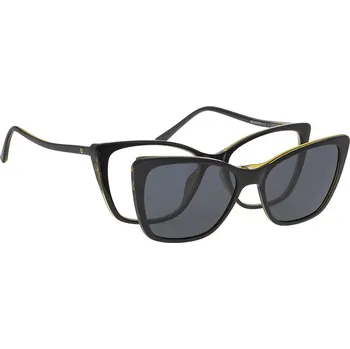 Brýle na čtení BRILO Dioptrické brýle REC600-B +3,50 s polarizačním klipem