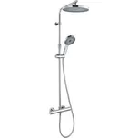 kielle Oudee Sprchový set s termostatem, 260 mm, 3 proudy, chrom