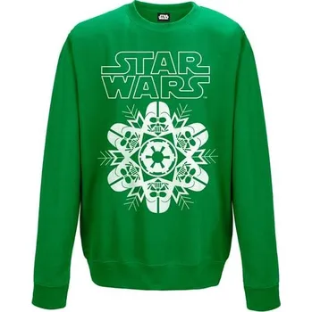 Karnevalový doplněk Plastic Head Distribution - Mikina s vánočním motivem Star Wars (Hvězdné války) Vader - M