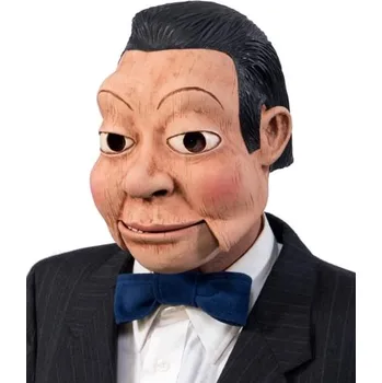 Karnevalová maska Zagone Studios - Maska loutka ventriloquist pro muže -