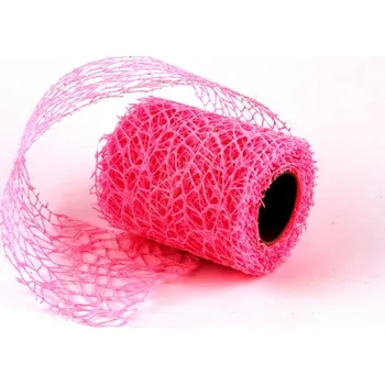 Stuha Stuha spider, růžová, 10cmx4,6m/ bal.