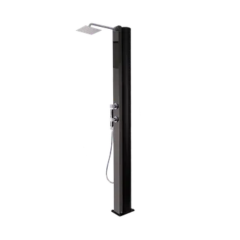 Zahradní sprcha Solární sprcha BORA LUXUSNÍ ČERNÉ ZRCADLO (40 L)