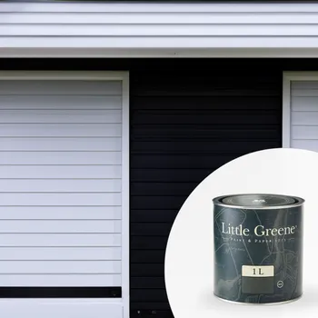Speciální výtvarná barva Little Greene Barva na vrata - Matná akryl 1L - Intelligent Exterior Eggshell Vyberte odstín:: Moon Shadow (261)