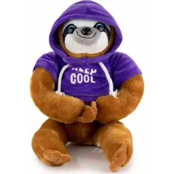 plyšák Lenochod - hnědý - Keep cool - plyšové zvířátko (Sweet sloths - 25 cm)