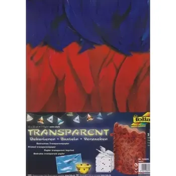 Karton Folia - Bringmann Folia Bringmann Transparentní papír - peříčka