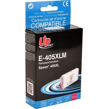 UPrint kompatibilni ink s C13T05H34010, 405XL, magenta, 1100str., 19ml, E-405XLM, pro Epson WF-7835D