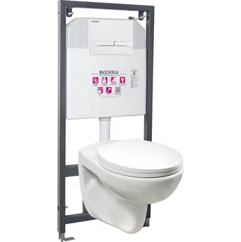 Klozet KERRA - Instalační set WC Doris/Adriatic WH 5907548117946