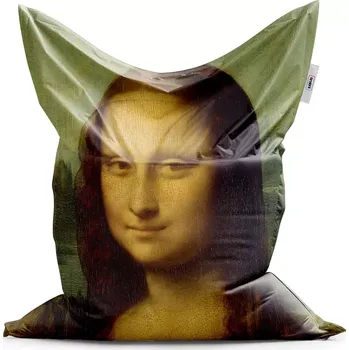 Sedací pytel Sablio Sedací vak Classic Mona Lisa - Leonardo da Vinci - 150x100 cm