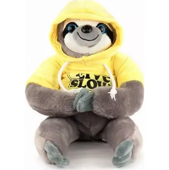 plyšák Lenochod - šedý - Live slow - plyšové zvířátko (Sweet sloths - 25 cm)