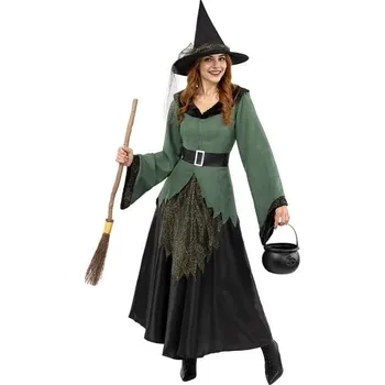 Funiglobal - Kostým čarodějnice deluxe pro ženy - XL