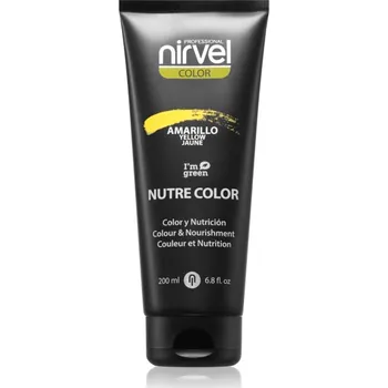 Barva na vlasy Nirvel Nutre Color vyživující tónovací maska na vlasy odstín Amarillo 200 ml