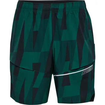 Pánské kraťasy Šortky Hummel hmlCOURT AOP POCKET SHORTS 226886-6614 Velikost XL