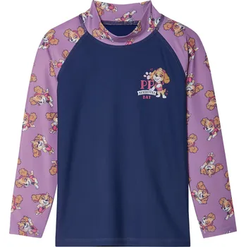 Dívčí triko na plavání s ochranou proti UV záření (Tlapková patrola, 98/104)