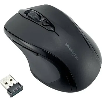Myš Kensington optická myš, přenos bezdrátový, 6 tlačítko, 800 dpi, 1200 dpi, 1600 dpi, černá