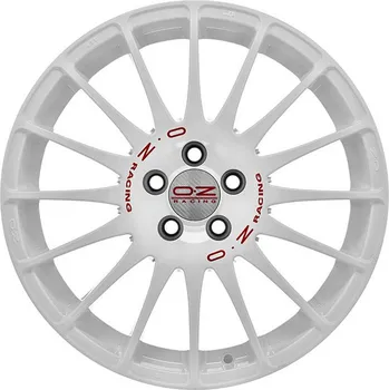 Alu kolo Alu disk OZ SPORT SUPERTURISMO WRC 7x16, 4x108, 65.1, ET16 RACE WHITE RED LETTERING