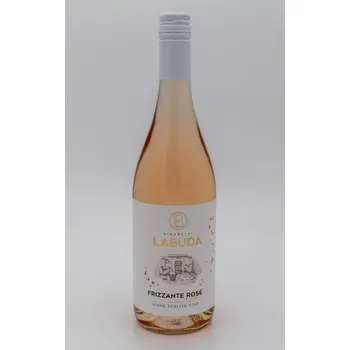 Víno Frizzante rosé 2024, moravské zemské víno - perlivé, Vinařství Labuda, polosladké
