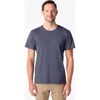 Pánské tričko CityZen - AGEN Pánské tričko šedé s potiskem Via Czechia XXL