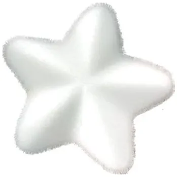 Vánoční dekorace Guirca - Vánoční ozdoba hvězda bílá -