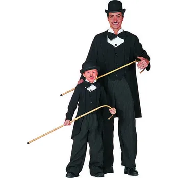 Karnevalový kostým Wilbers - Chlapecký kostým Charles Chaplin - 7-8 years