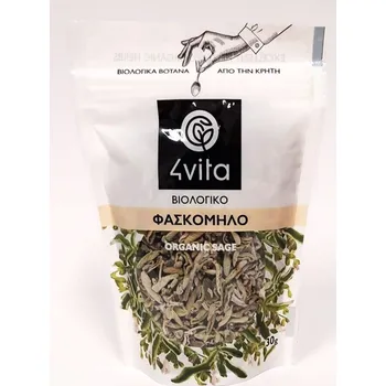 Čaj 4Vita Šalvěj bílá Šalvěj krétská BIO 30g 30g